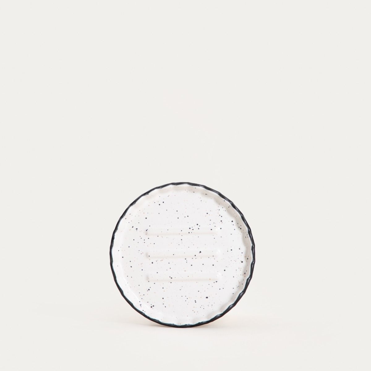 Mydelniczka SCALLOP ceramiczna 11x2,3 cm