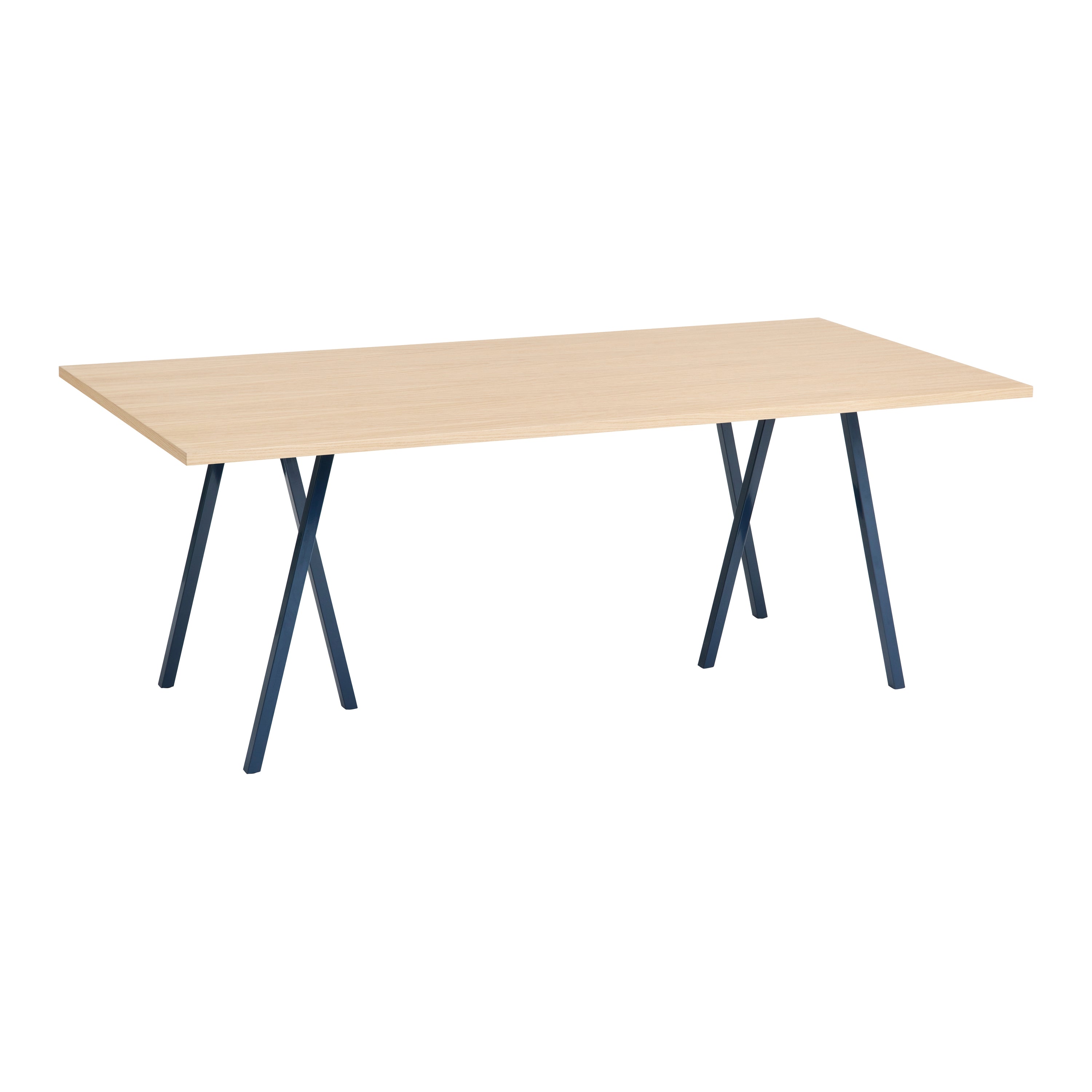 HAY Loop Stand Eettafel 200 x 92,5 cm - Deep Blue