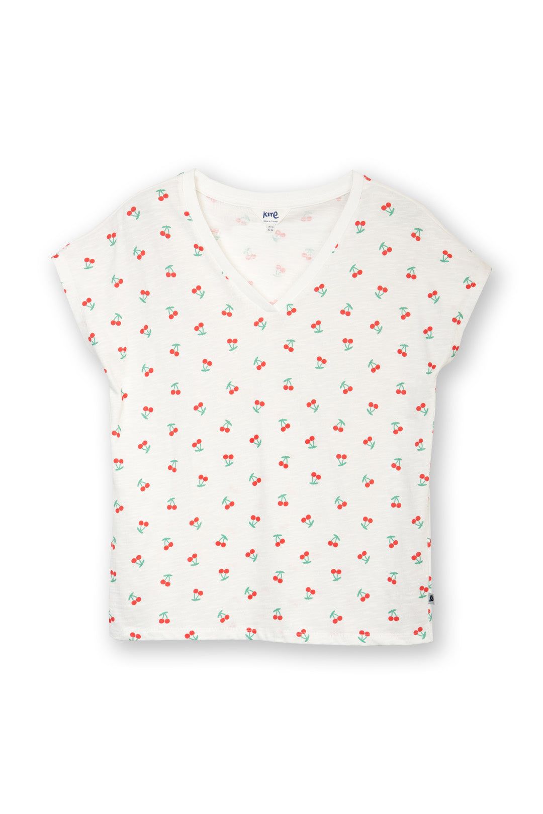 Kite Coombe Slub Jersey T-Shirt Cherry Friends