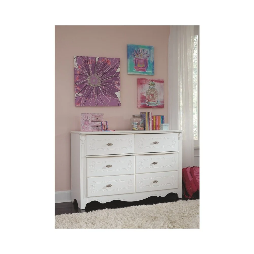 Signature Design By Ashley Exquisite White Youth Dresser
