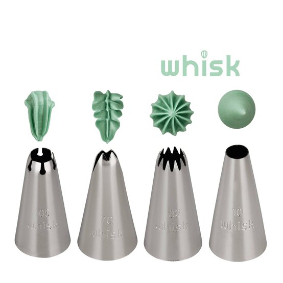 Whisk Border Tip Set 4 Pack