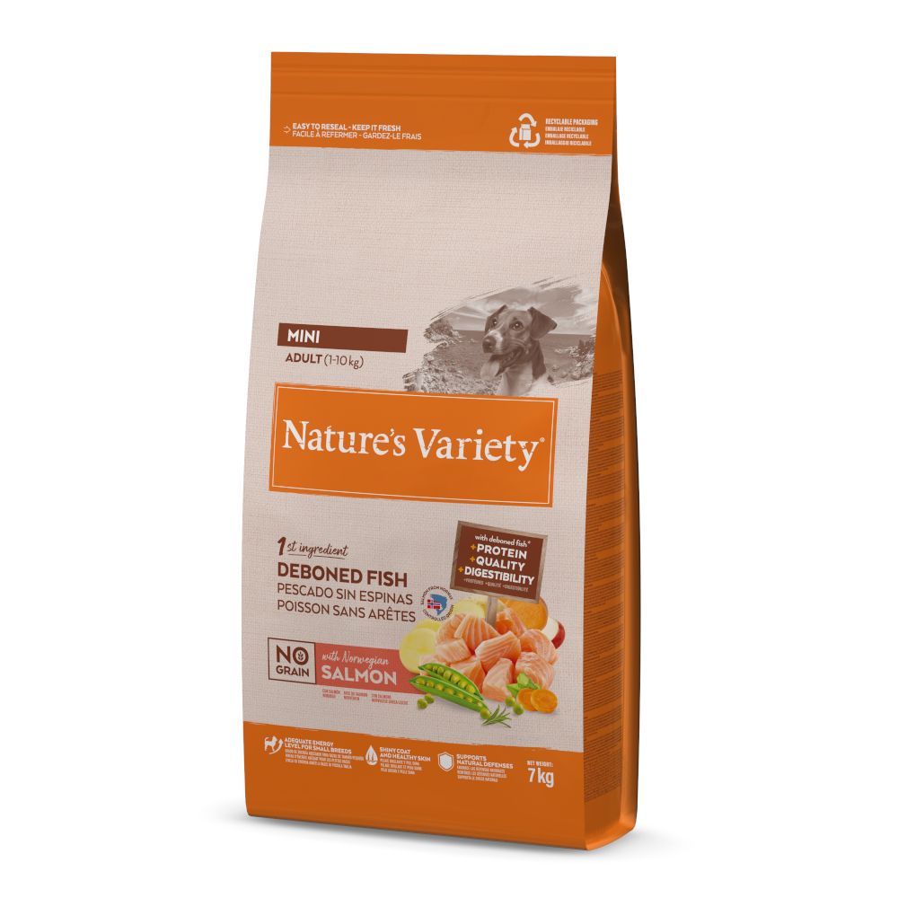 Nature's Variety No Grain Mini Adult - Salmon