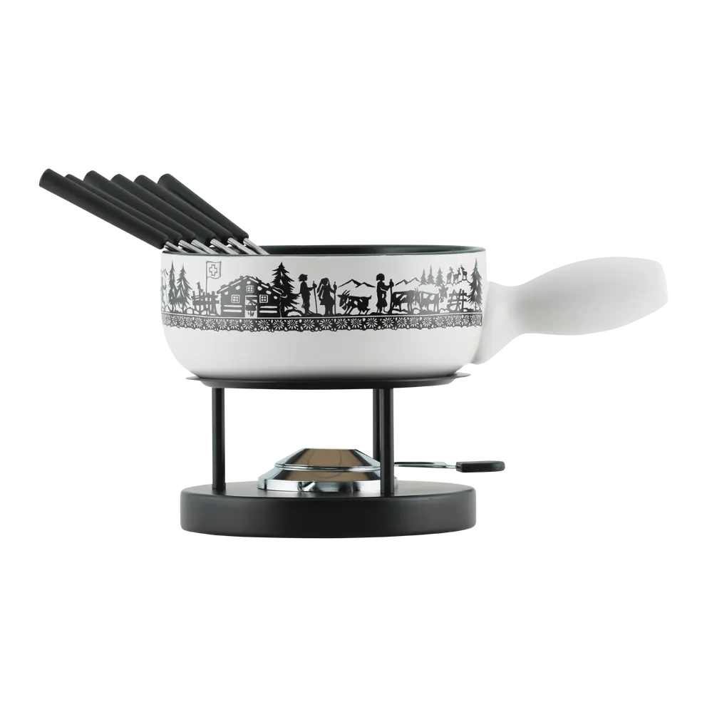 Fondue-Set Alpweide