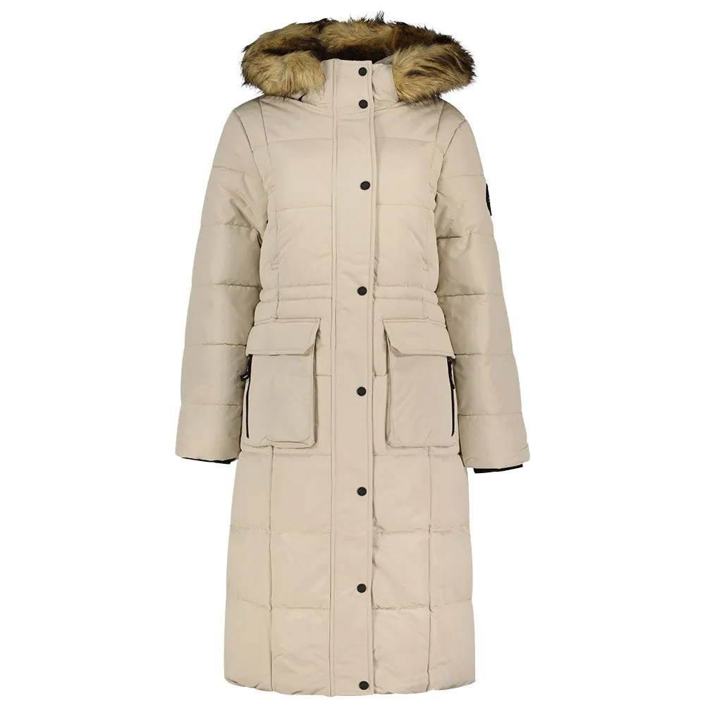Superdry Everest Longline puffer jacket refurbished