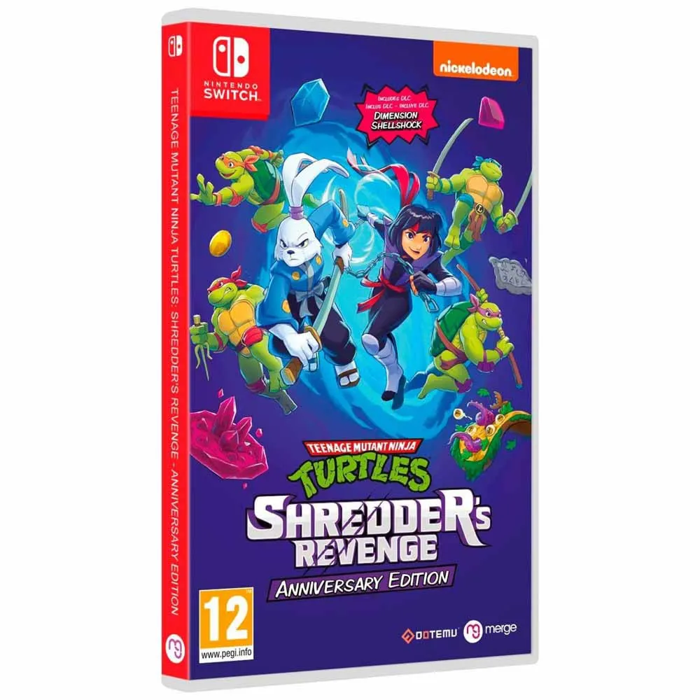 Nintendo Switch Teenage Mutant Ninja Turtles Shredder’s Revenge Anniversary Edition