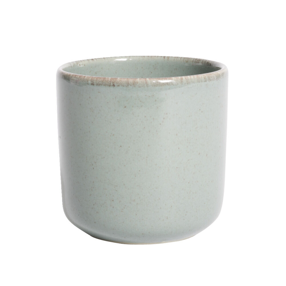 Gobelet Lisbonne grès vert sauge 19cl
