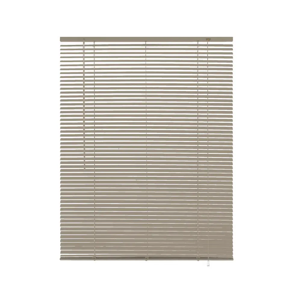 Fenstr jaloezie aluminium 25 mm zandkleur - 80x130 cm