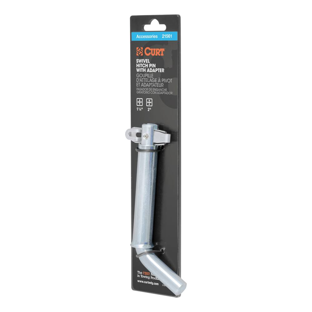 CURT 1/2-in Swivel Hitch Pin with 5/8-in Adapter