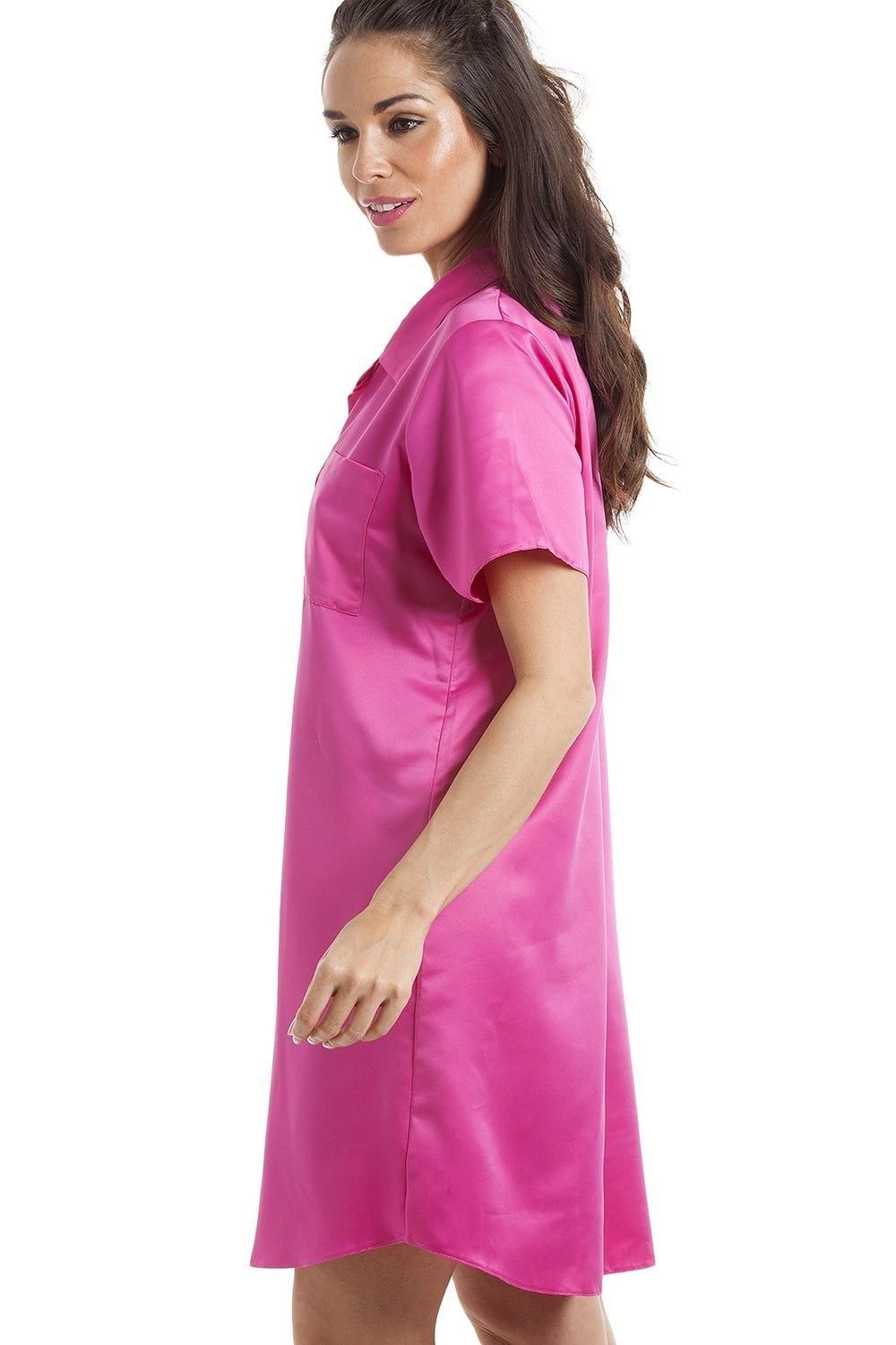 Camille Luxury Satin Nightshirt