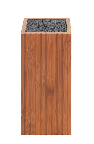 Bloc de rangement pour couteaux en bambou avec insert en poils Wenko