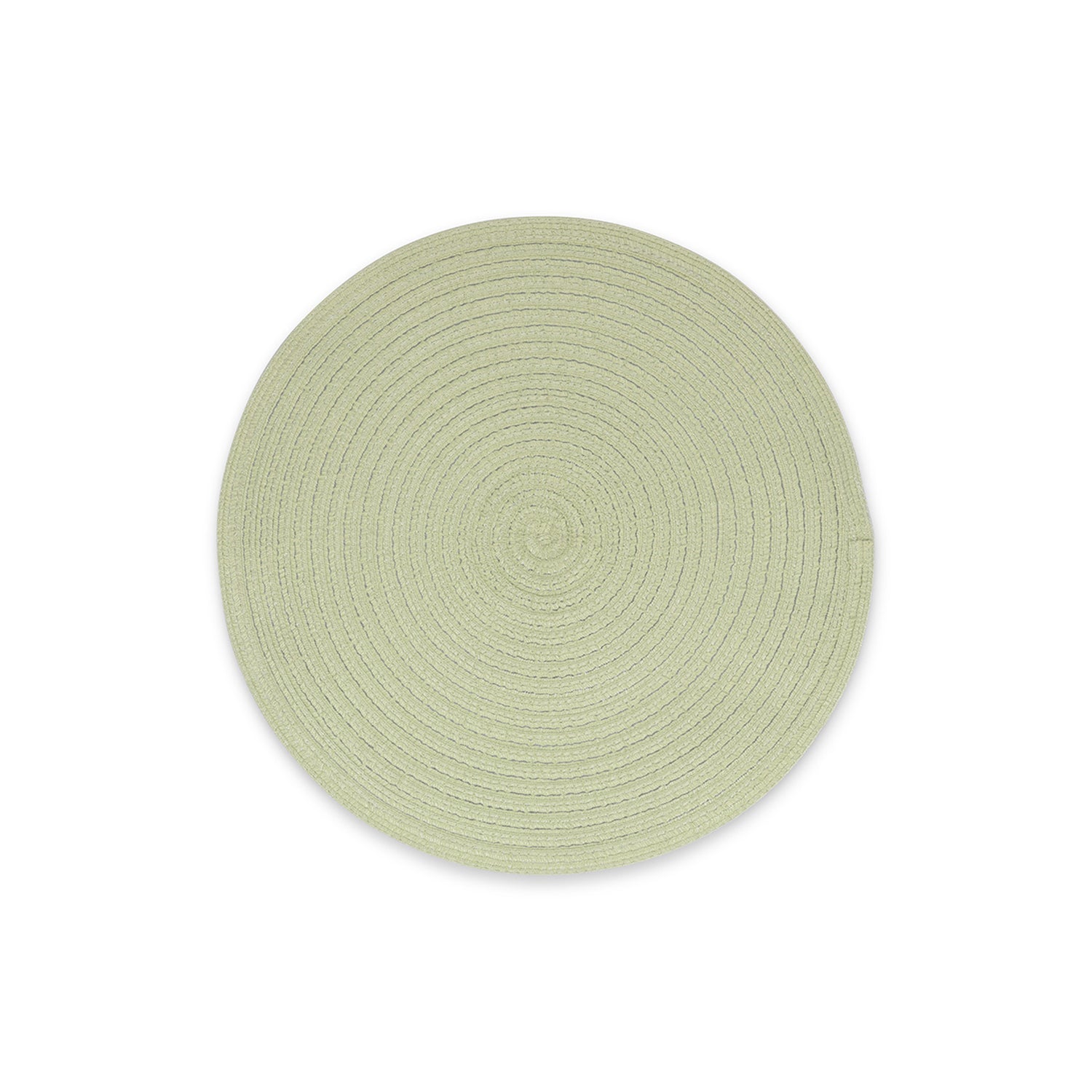 Ona - Placemat 36cm rond groen Nala - Set van 4