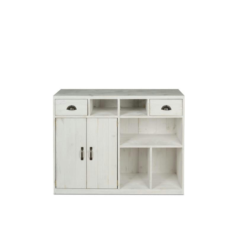 - Comptoir de magasin 2 portes 2 tiroirs bois massif