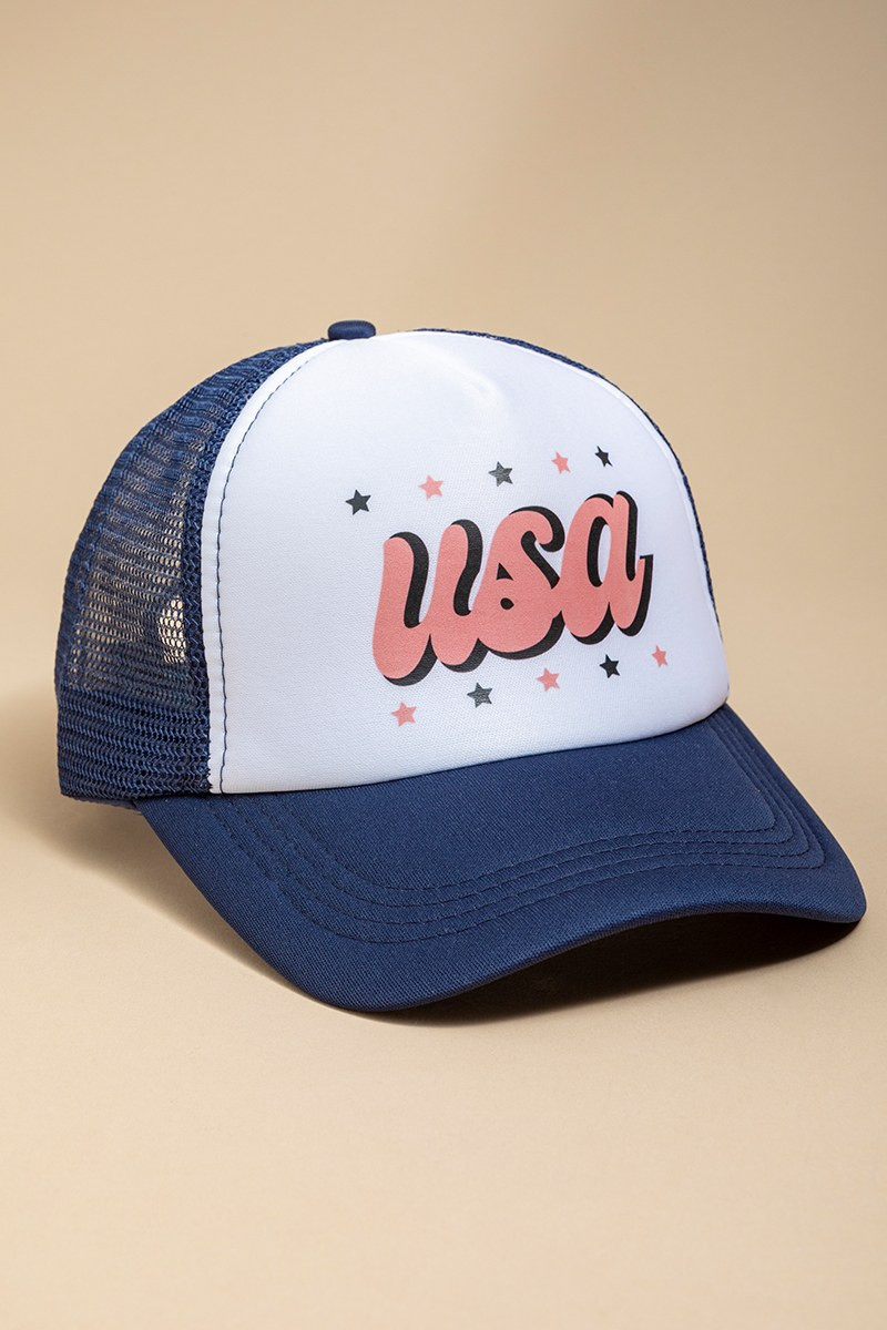 USA Trucker Baseball Hat