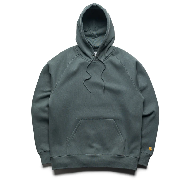 Carhartt WIP Chase Hoodie - Velvet Green/Gold