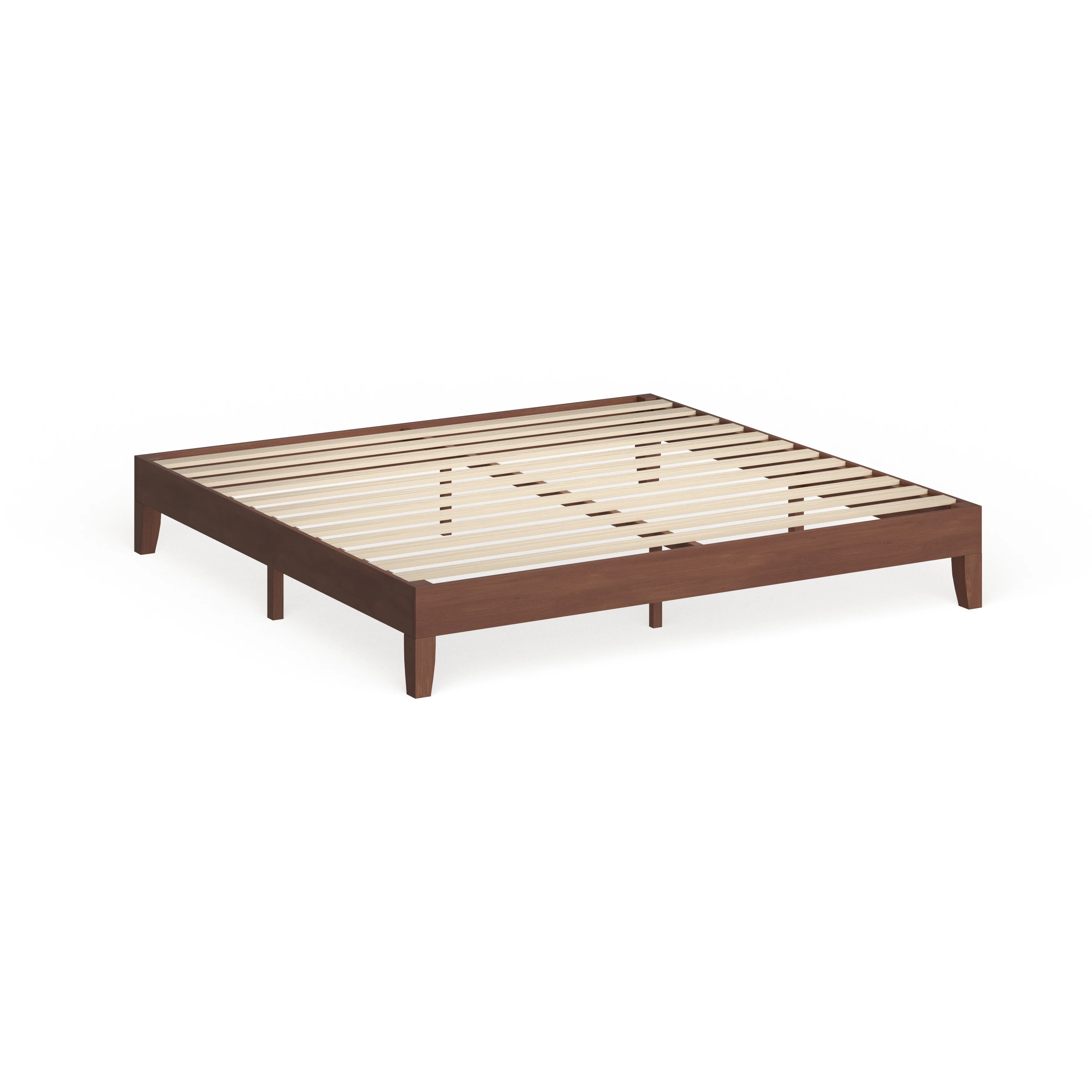 Porch & Den Neron 12-inch Deluxe Wood King-size Platform Bed