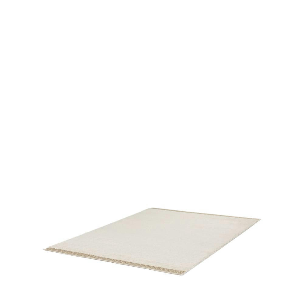 KENZA - Tapis bohème ecru 120x170 cm