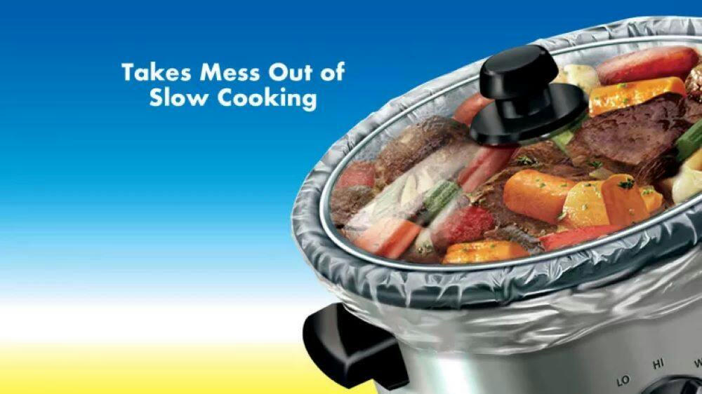 Reynolds Slow Cooker Aluminum Liners, 6.1-L, 4-pk