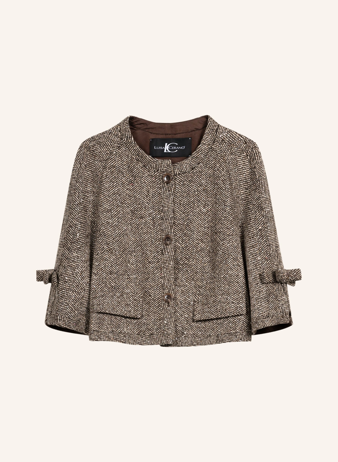 LUISA CERANO Kastenjacke mit 3/4-Arm