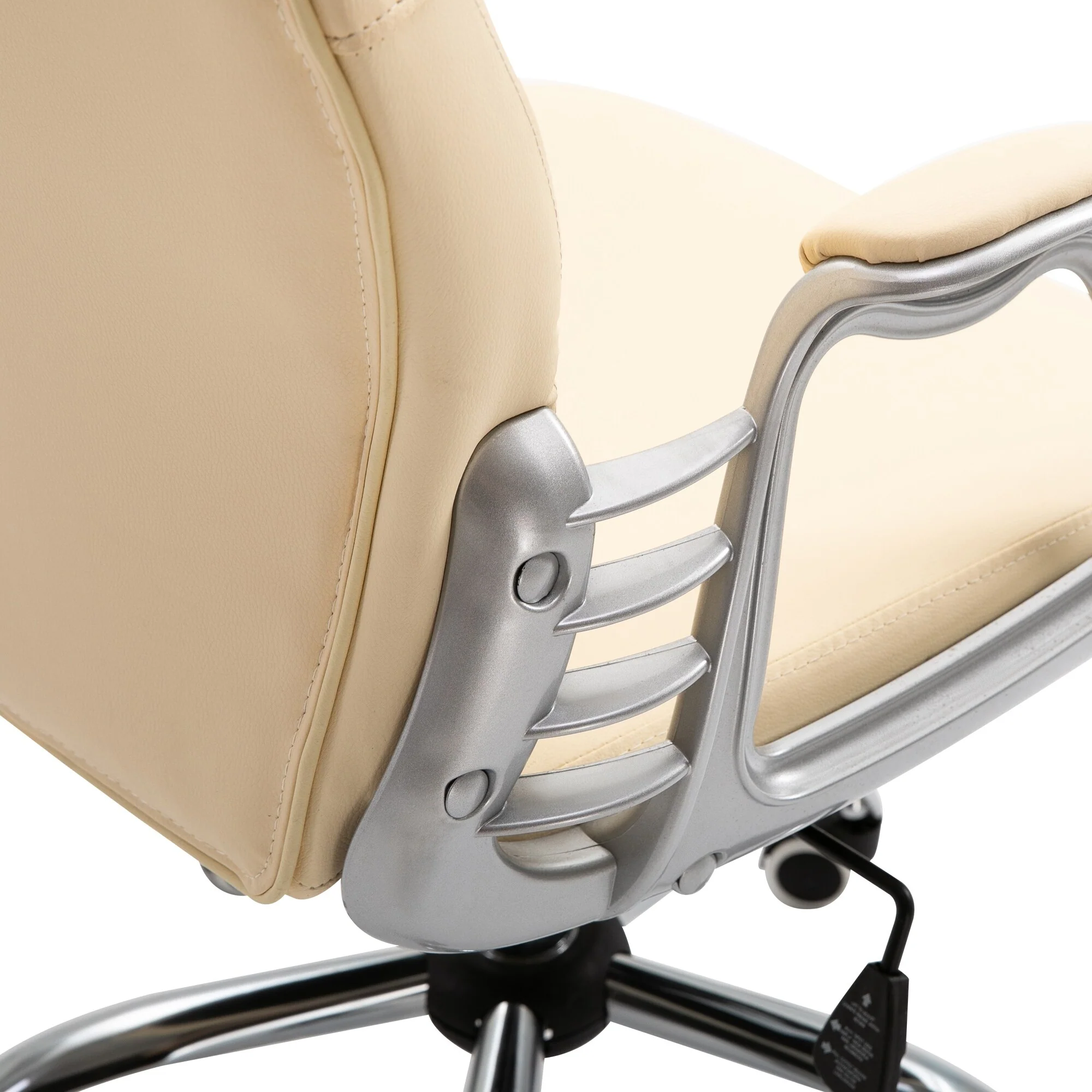 Modern 23.5 360° Swivel Adjustable Desk Chair with Wheels
