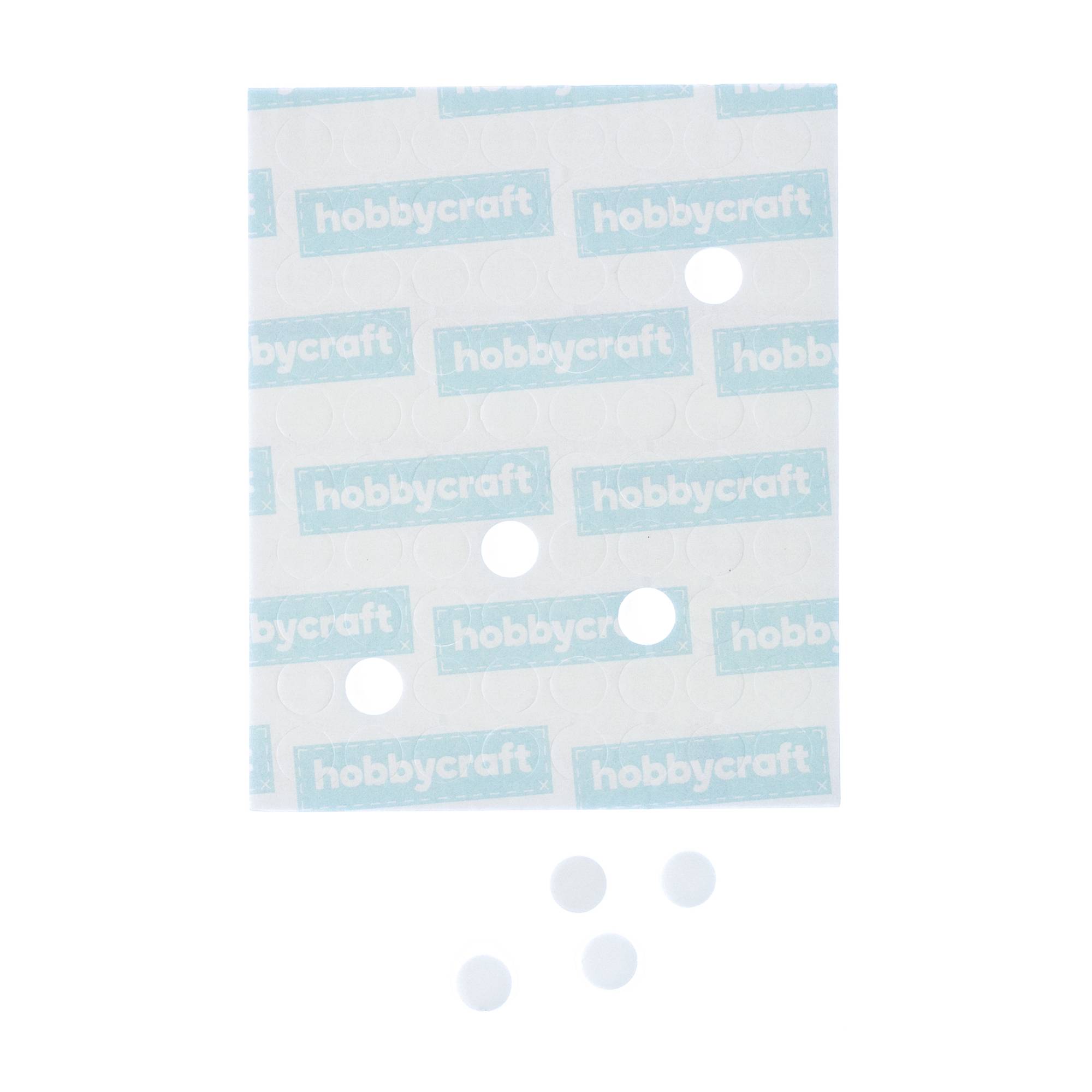 Adhesive Circle Foam Pads 10mm 80 Pack