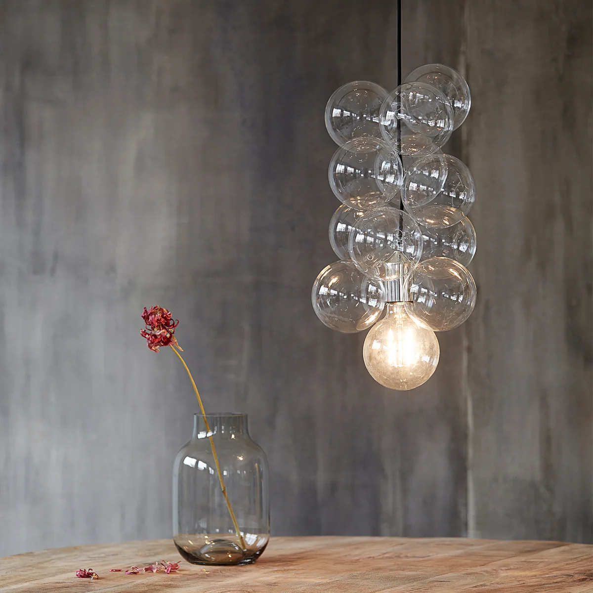 House Doctor - DIY Pendelleuchte, klar (14-teilig)