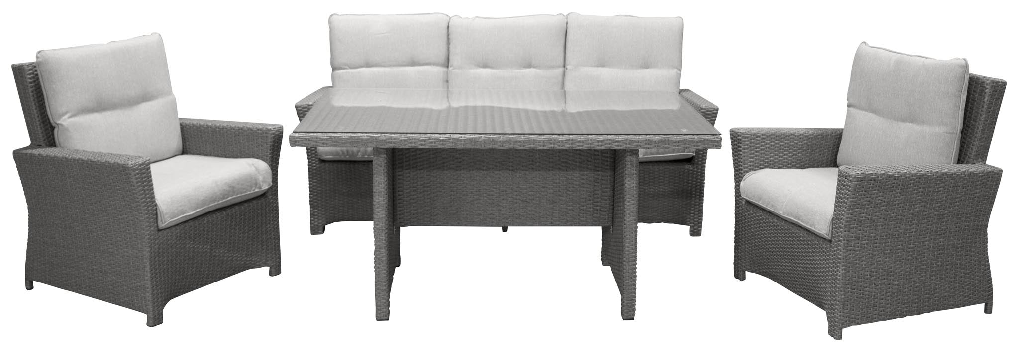 Venture Home Brentwood Bankstel - Grijs