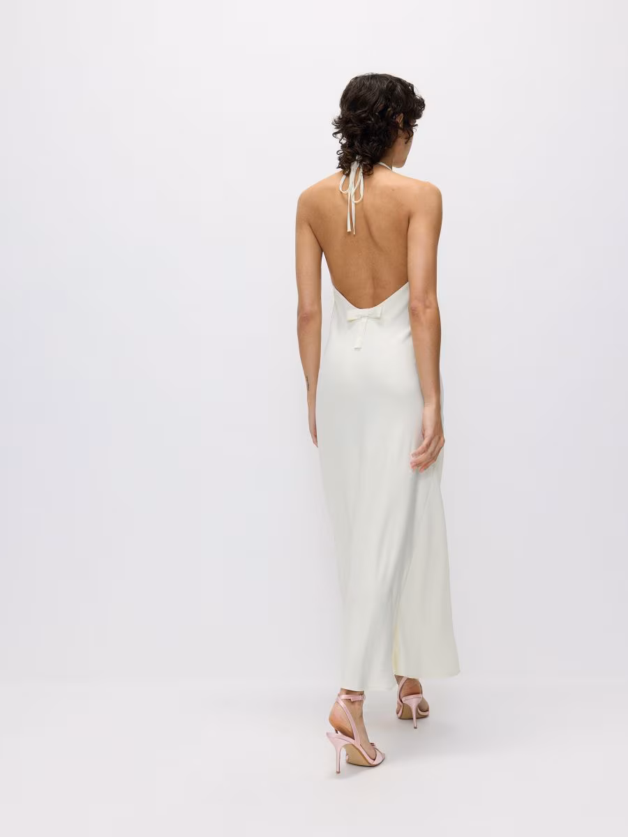 Asymmetric Neckline Dress