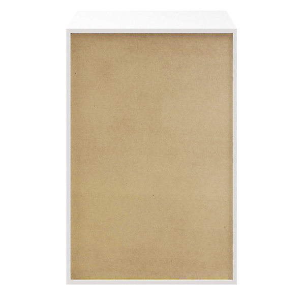 Caisson blanc GoodHome Atomia H. 112,5 x L. 75 x P. 58 cm