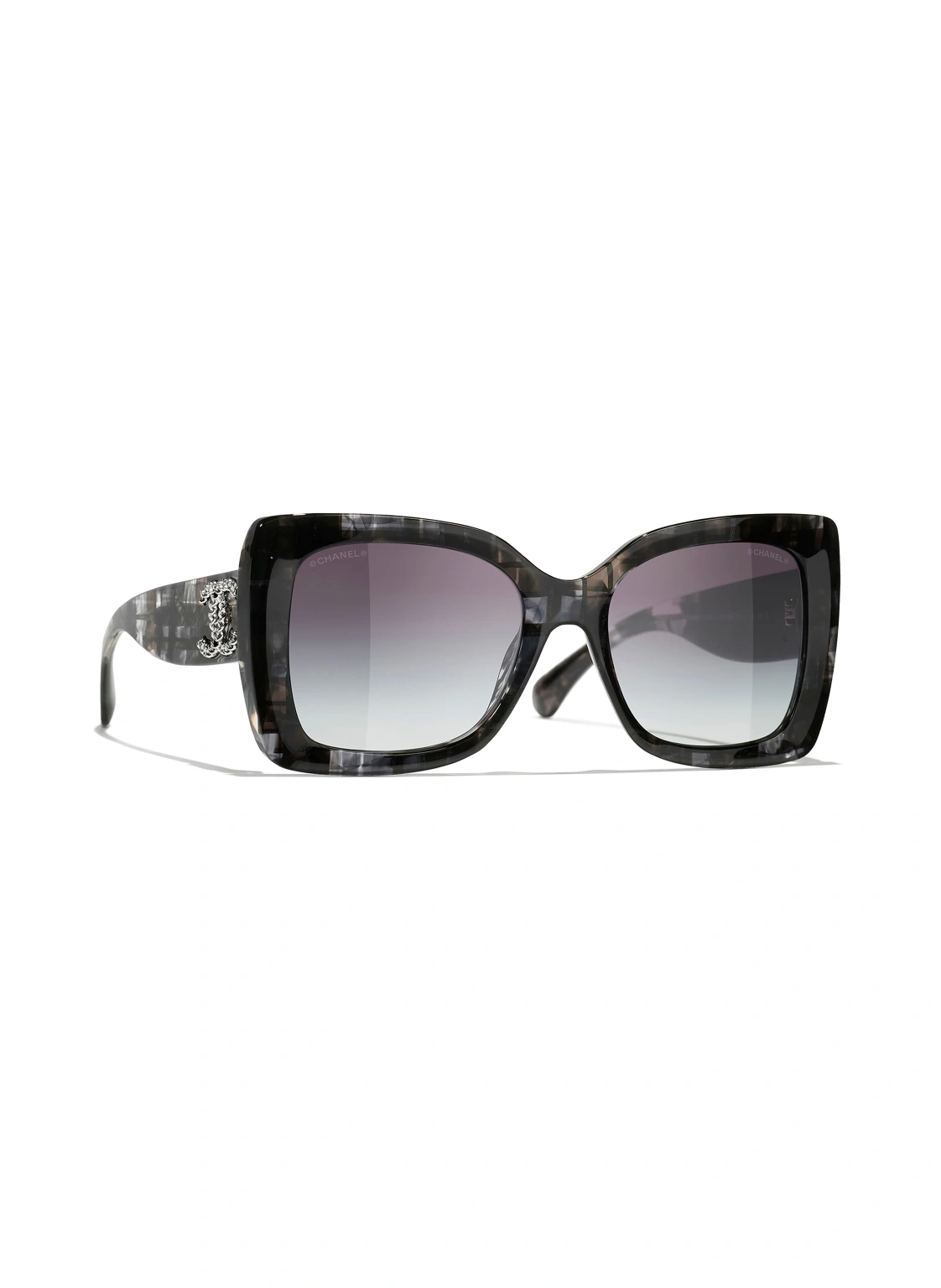 CHANEL Quadratische Sonnenbrille