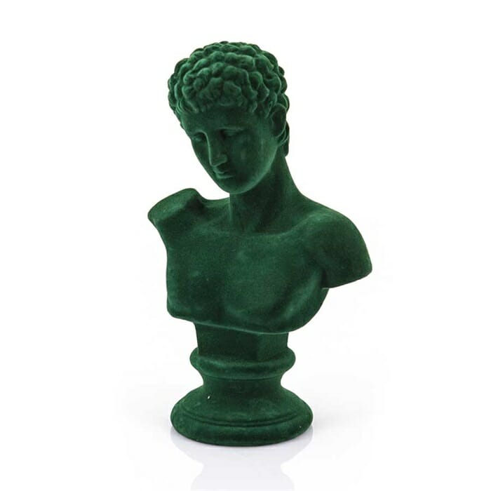 FurniLux Decoratie item Adam Groen 16x10x25 cm