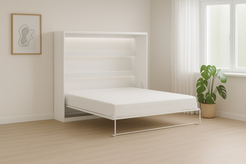 Półkotapczan Perfekt 160x200 poziomy Biały