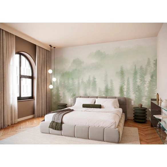Fototapete »Blurry Woods«, BxL: 350x250 cm