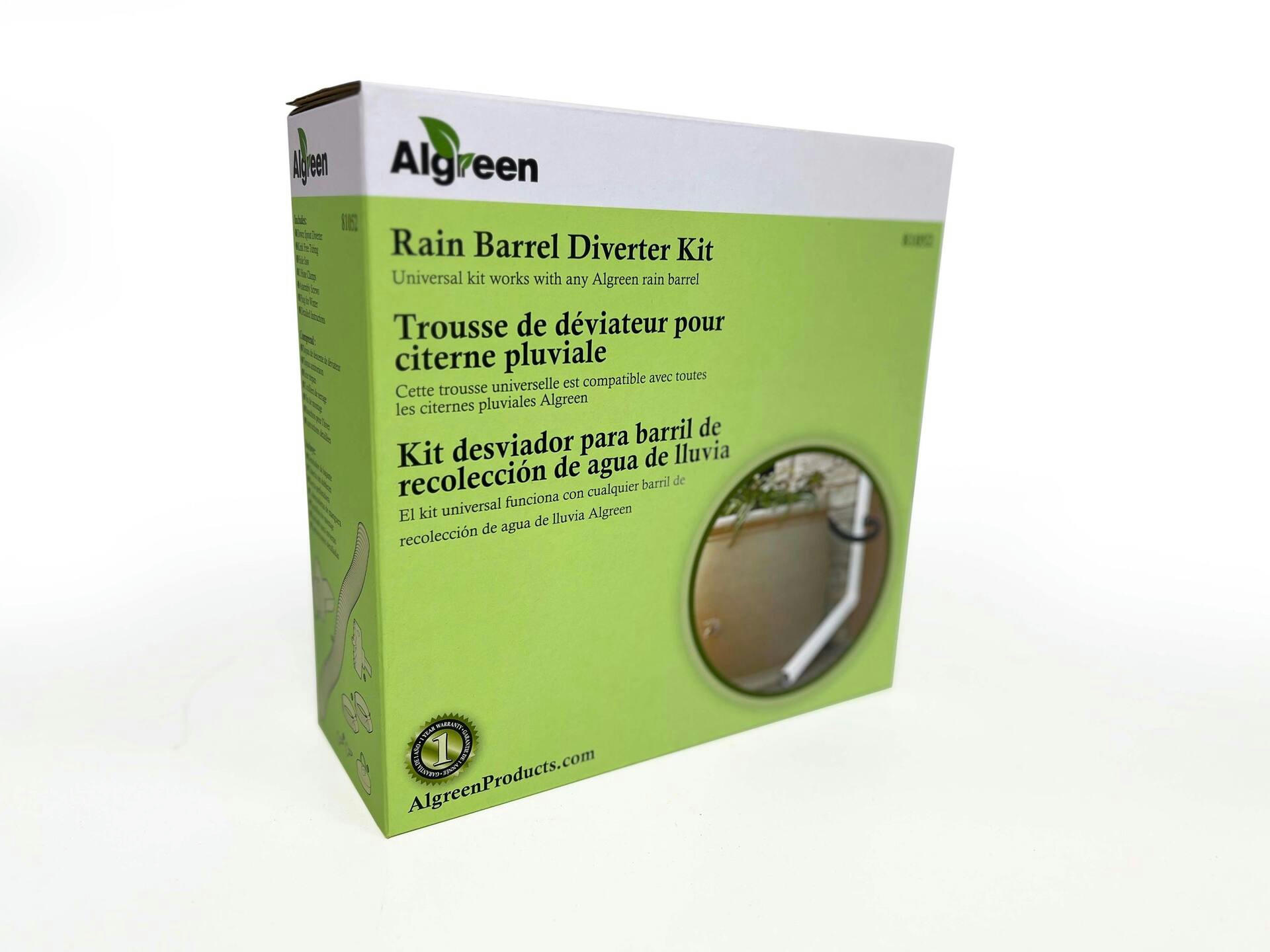 Algreen Rain Barrel Diverter Kit
