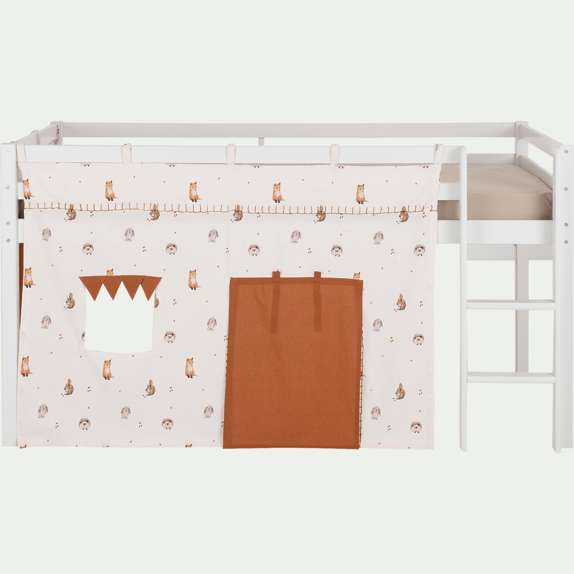 MAS - Tente de lit en coton l152xh106cm - blanc