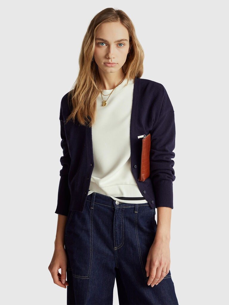 Cashmere blend cardigan