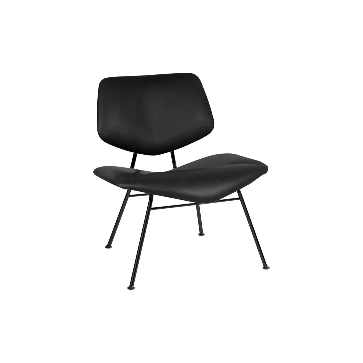 VL135 Cosy fuldpolstret loungestol, Ultra 41599/sort