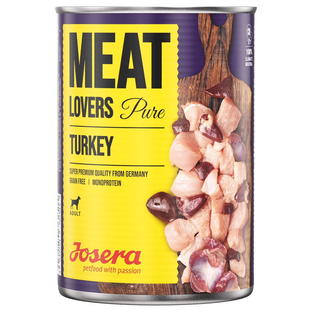 Josera Meat Lovers Pure Saver Pack 12 x 400g