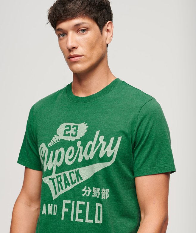 College Scripted Graphic T-Shirt