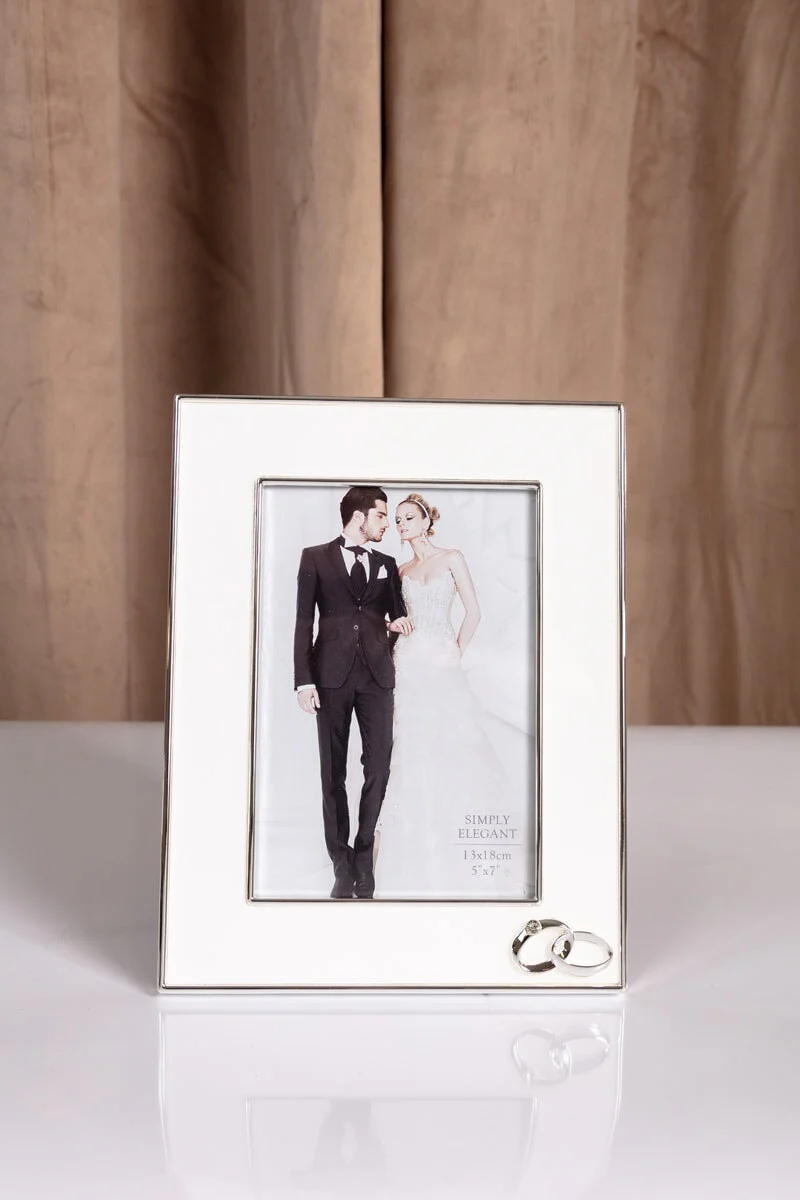 Wedding Silver Frame 5X7