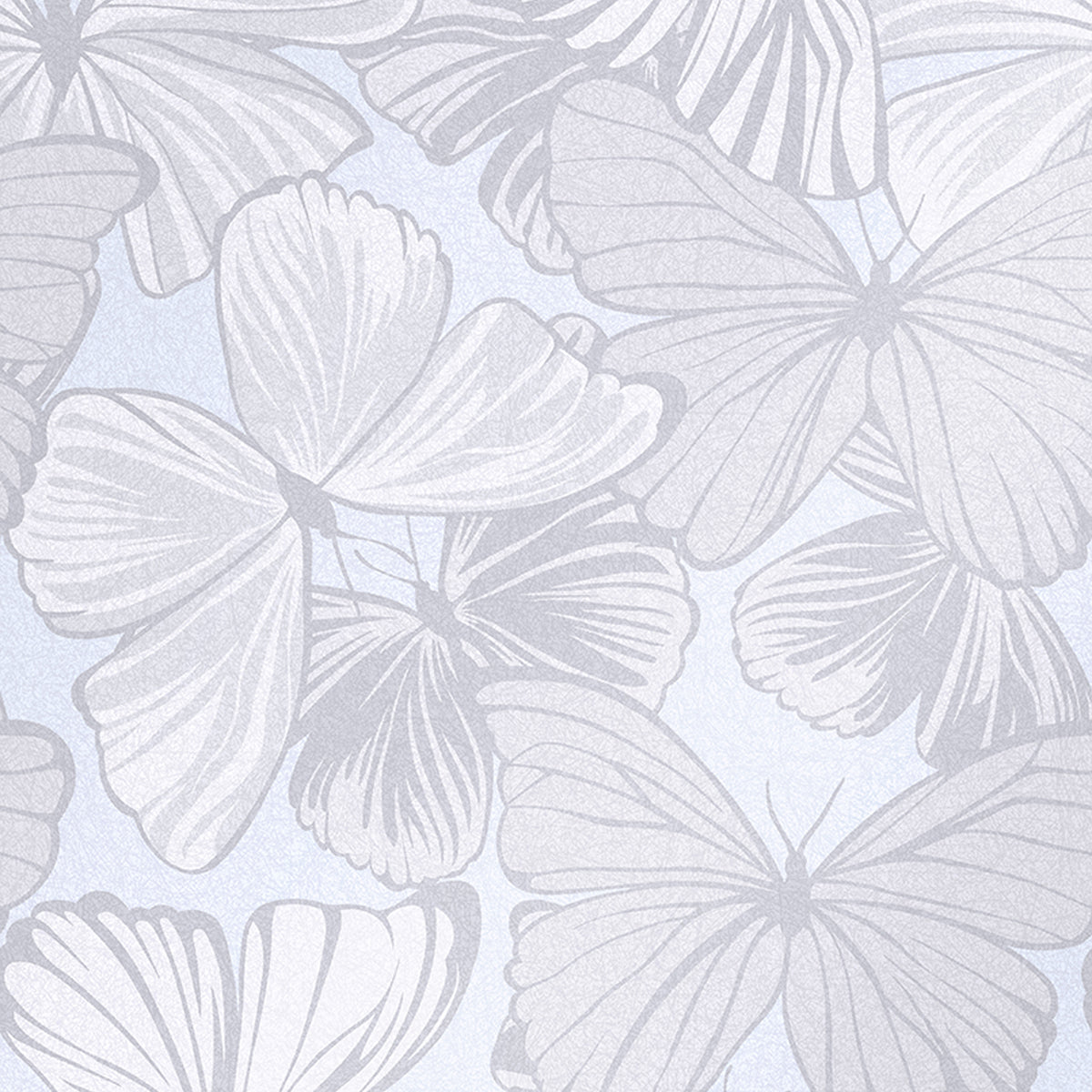 Laura Ashley Vliesbehang - Butterfly Garden Sugared Grey - Grijs - 10mx52cm