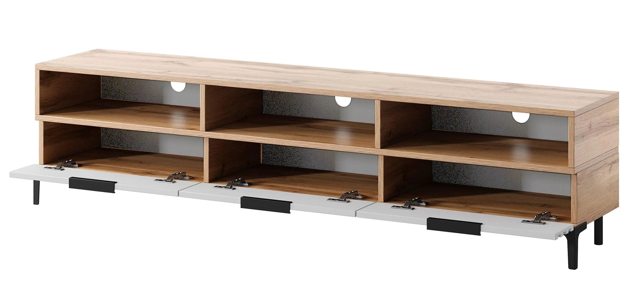 TV-meubel Raina met verlichting