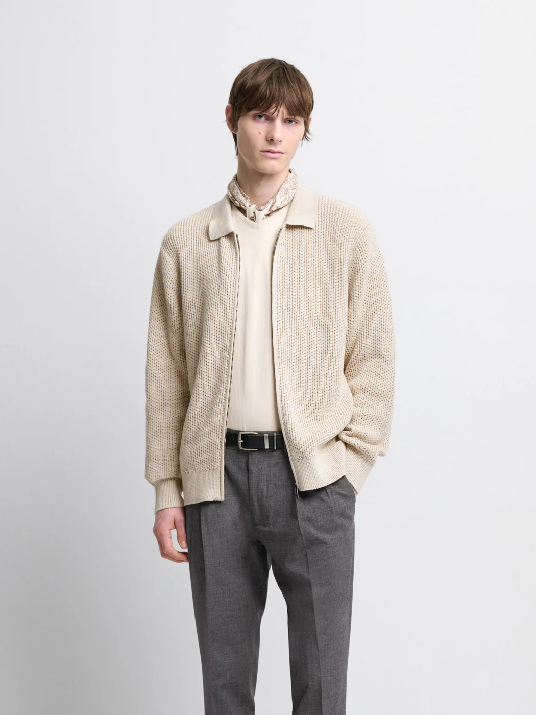 Cardigan en coton bio