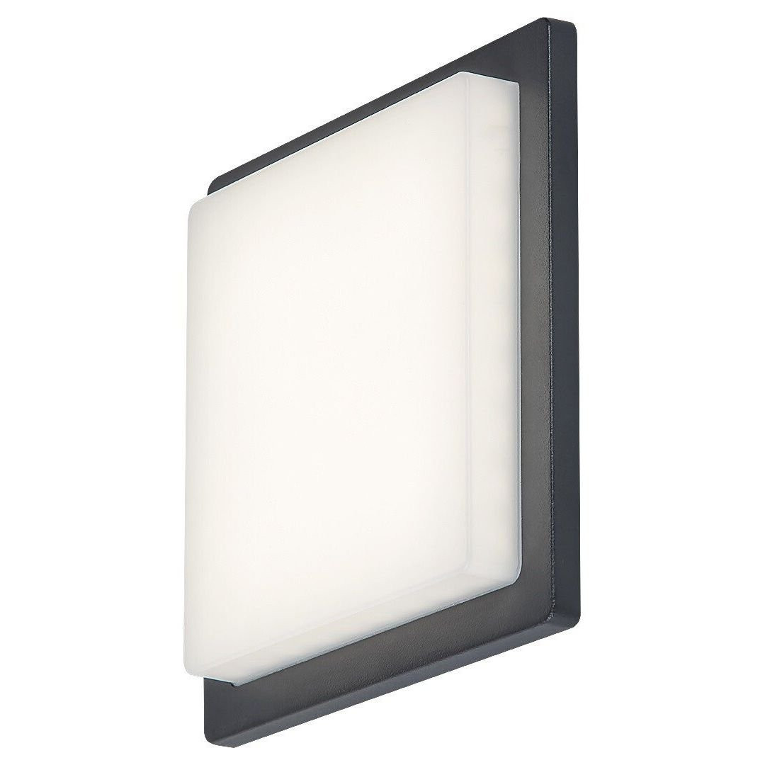 Kinkiet zewnętrzny Ontarioantracytowo-biały LED 1x8W 730lm IP65 Rabalux