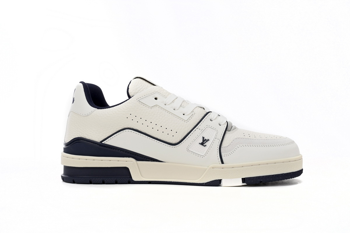 Louis Vuitton Trainer All Blue Dark Dlue Lychee Pattern 1ABFA9