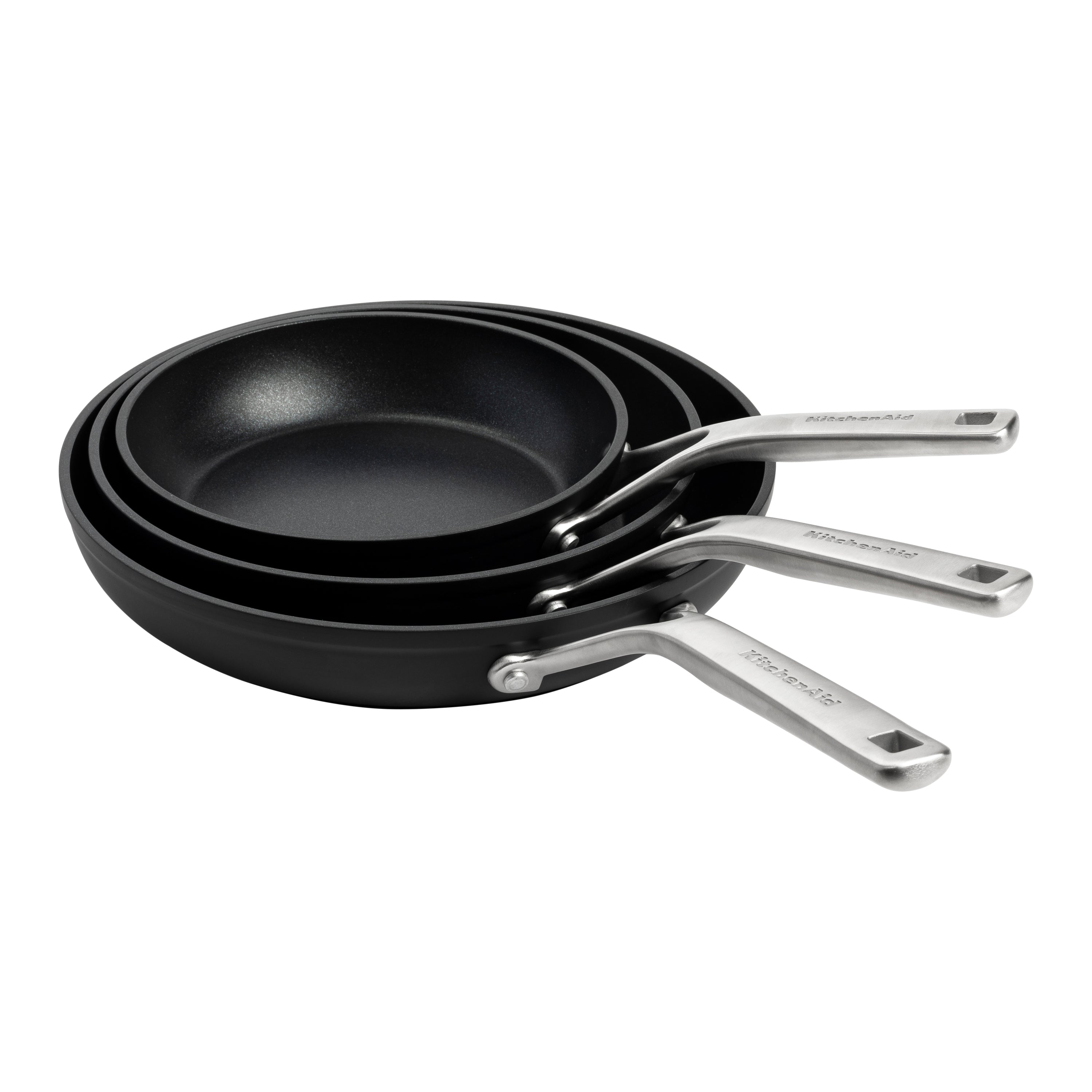 KitchenAid Forged Koekenpannenset Ø 20/24/28 cm