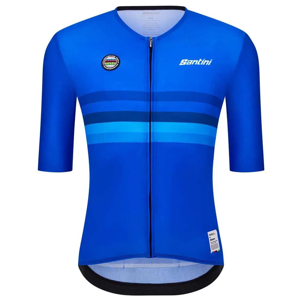 Santini UCI World Champion Italy 2025 short sleeve jersey