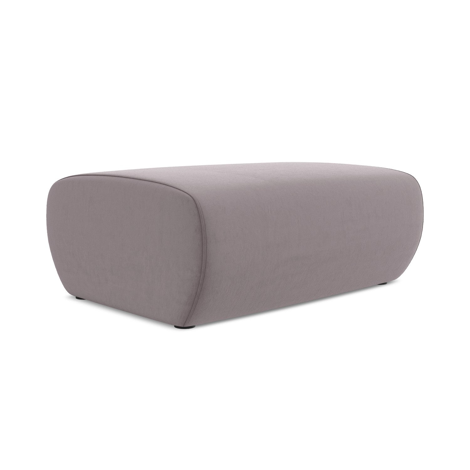 LaMiaSofa Poef Perugia - velours - lavendel - 102x62x40