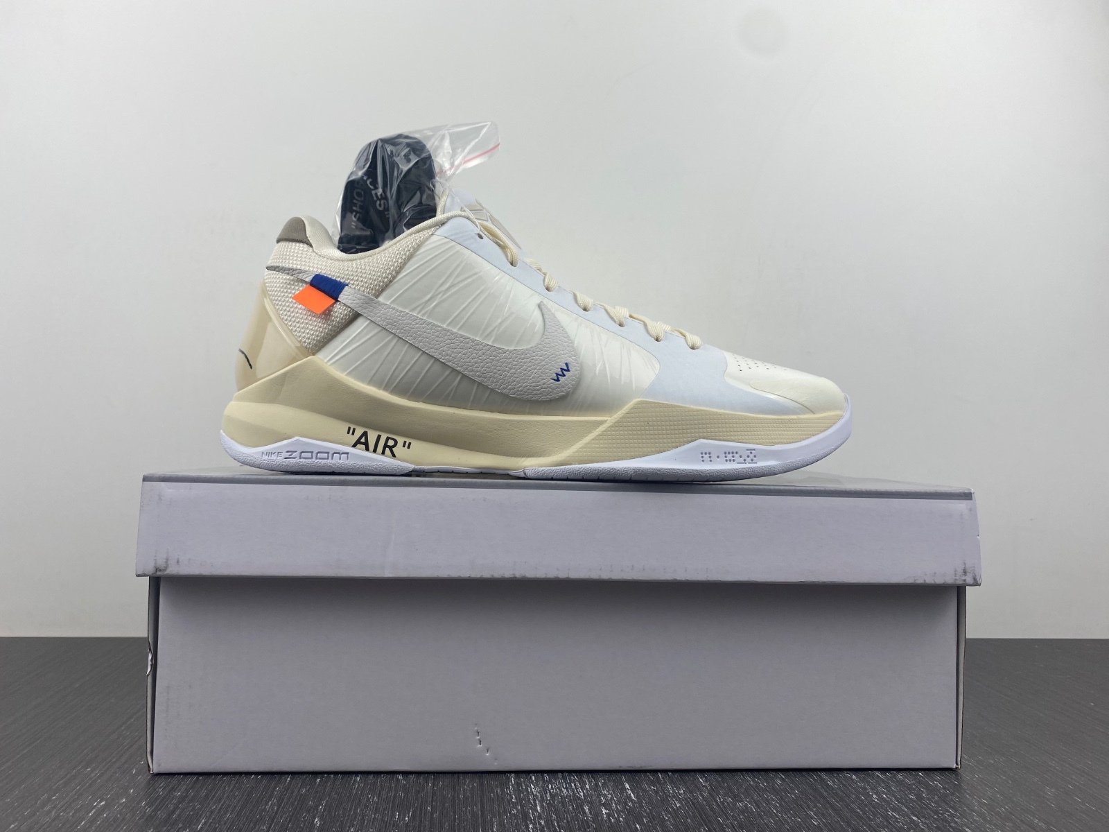 Off-White x Nike Kobe 5 Protro Custom White