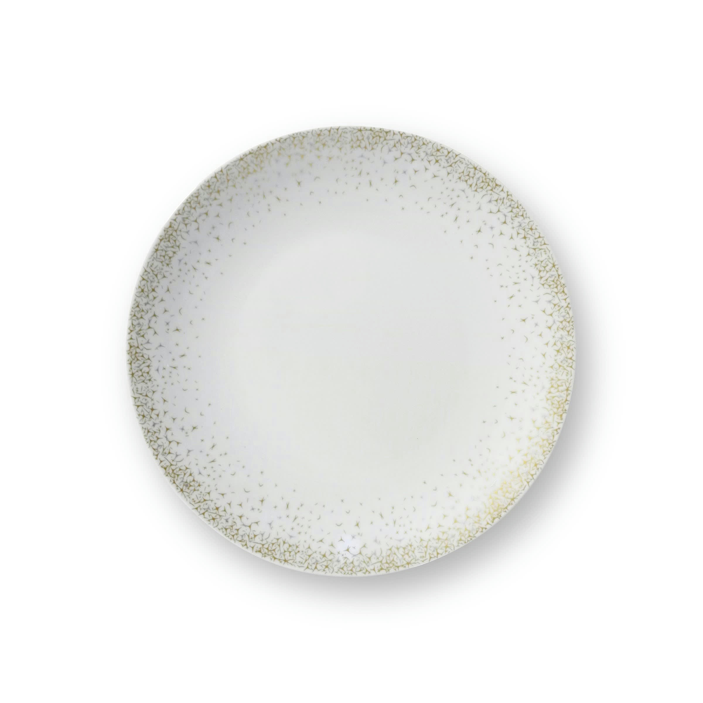 BYBLOS - Assiette dessert en Porcelaine blanche Blanc