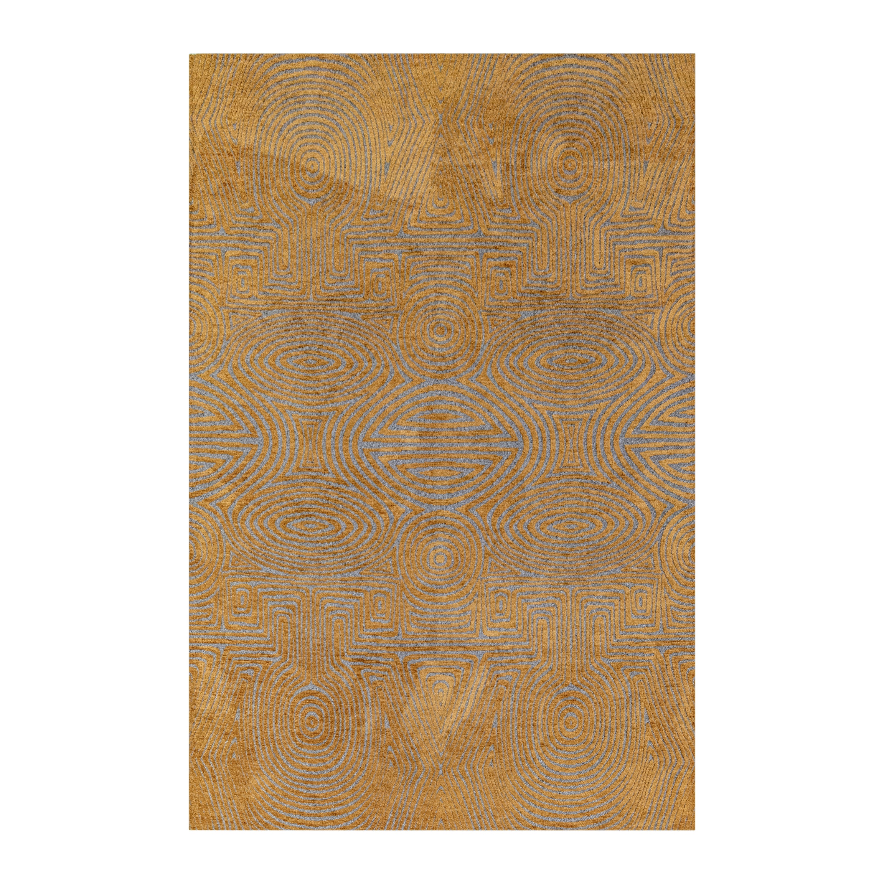 Lola & Moi Tabasco Vloerkleed - Gold Stone - 170 x 240 cm
